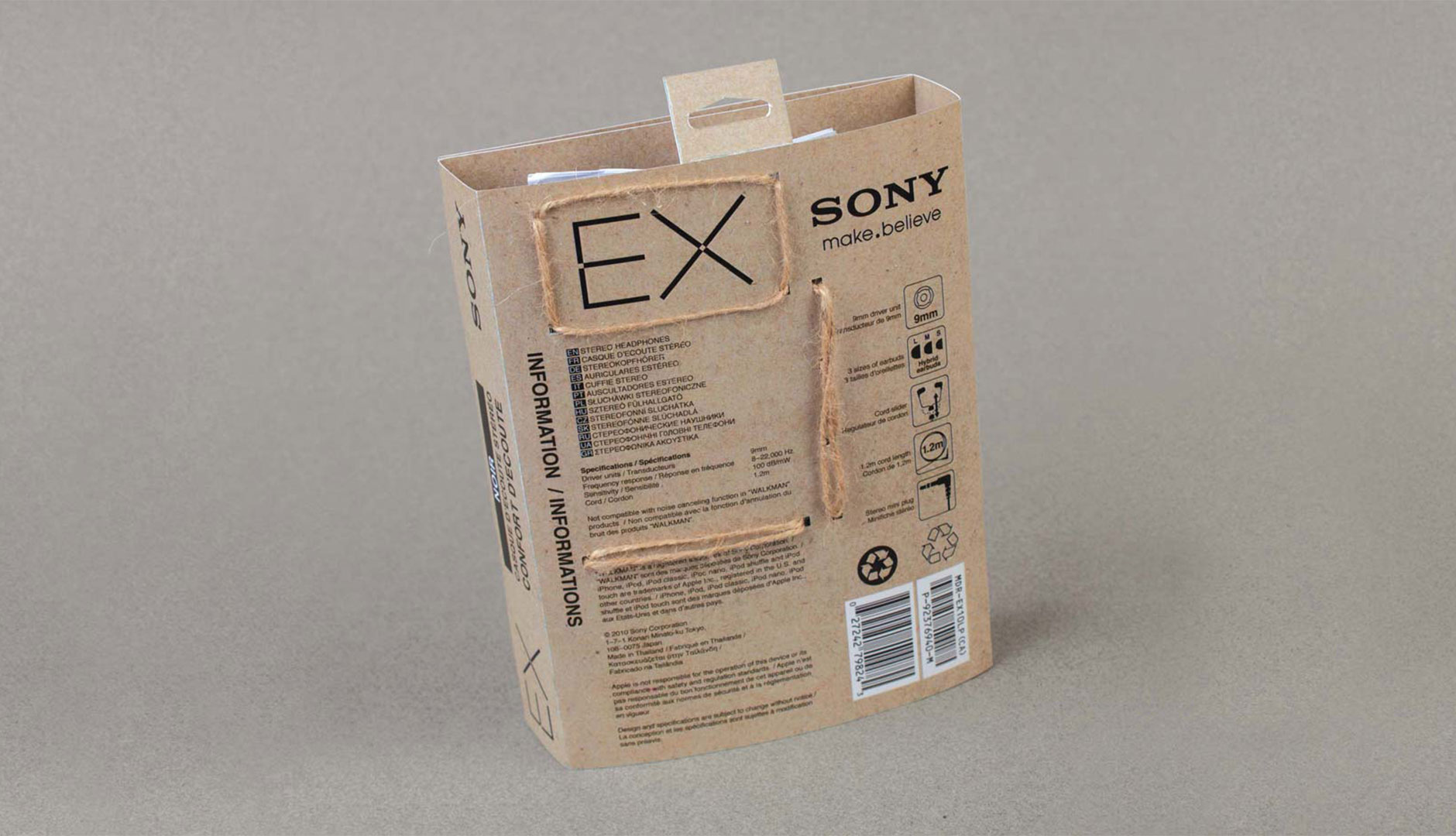 Sony Sustainable Packaging Image 2